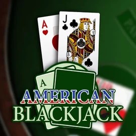 American Blackjack slot logo by Habanero at Arctic Casino
