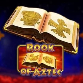 Logo of Book of Aztec from Amatic Industries at Arctic Casino