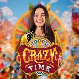 Crazy Time by Evolution, showcased at arctic-kasino.fi – game logo