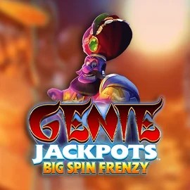 Genie Jackpots: Big Spin Frenzy online game logo by Blueprint Gaming on arctic-kasino.fi