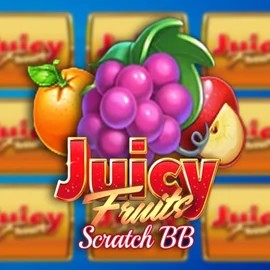 Juicy Fruits Scratch BB slot logo by Barbara Bang at Arctic CasinoJuicy Fruits Scratch BB