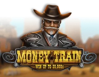 Money Train slot logo by Relax Gaming at Arctic Casino